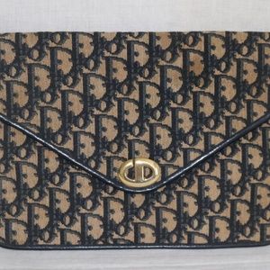 Christian Dior Signture "DD" vintage Clutch Bag
